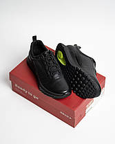 Чоловічі шкіряні кросівки Humtto 330973A1 чорні водонепроникні, фото 5