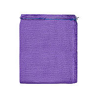 Сітка овочева 30х50 фіолетова з ручкою, 100 шт в упаковці