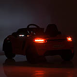 Дитячий електромобіль Porsche M 6055EBLR-8 рожевий, фото 8