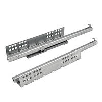 Меблеві направляючі прихованого монтажу з відштовхуванням Hettich часткового висування