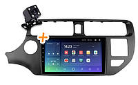 Магнитола для Kia Rio 2011-2015 (4+64 ГБ) на Android | QLED-экран, 4G