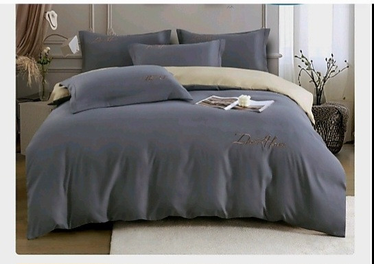 Постільна білизна, євророзмір, фланель (ПБ124), фото 1