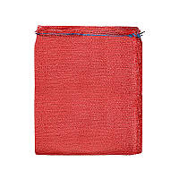 Сітка овочева 25х40 червона з ручкою, 100 шт в упаковці