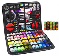 Набір для шиття та ремонту одягу №2-204, швейний набір, дорожній набір голок ножиць та ниток