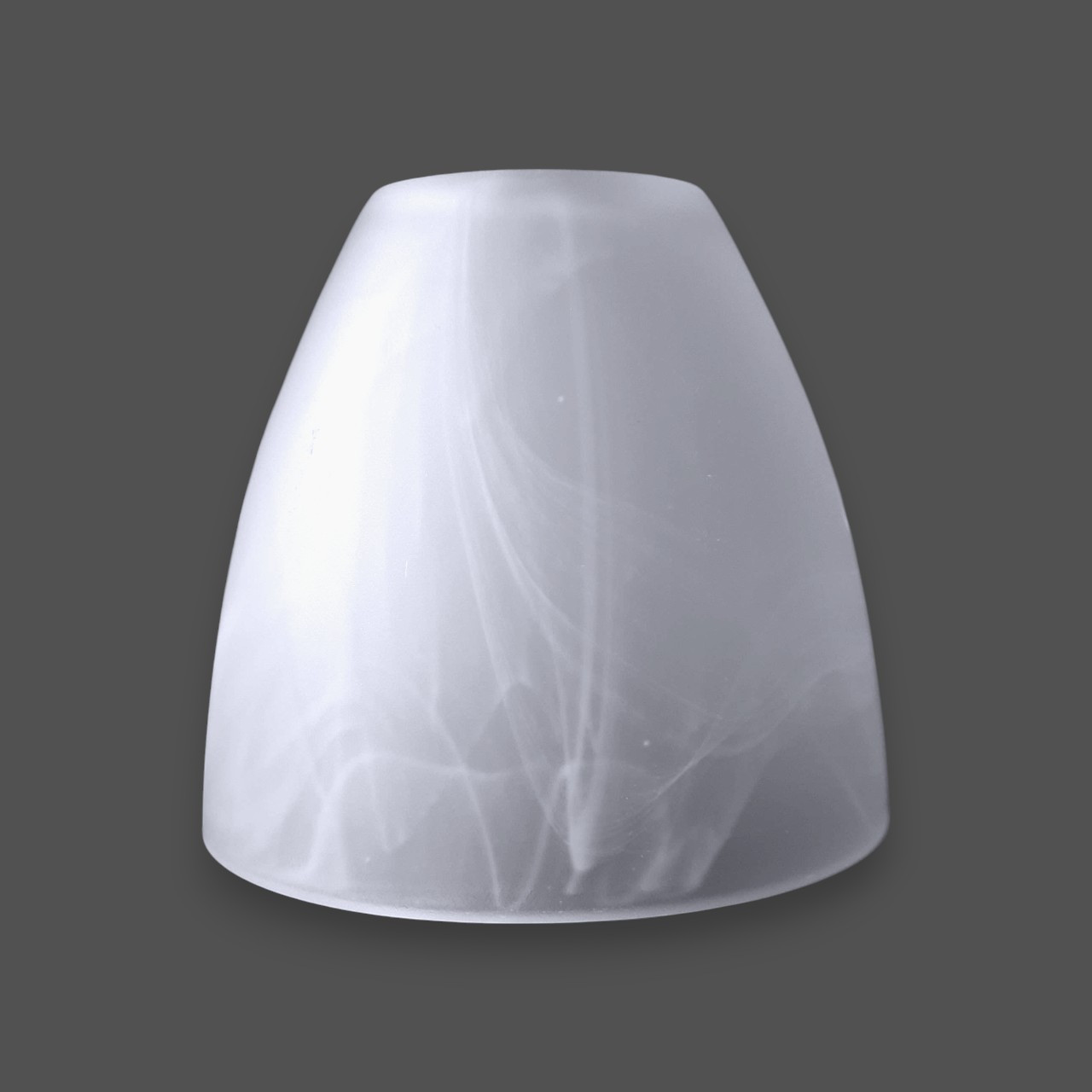 Плафон для люстри білий скляний абажур для стельових та підвісних світильників Е27