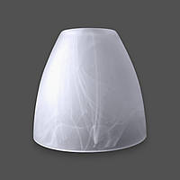 Плафон для люстри білий скляний абажур для стельових та підвісних світильників Е27