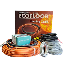 Тепла підлога комплект Fenix ADSV18 нагрівальний кабель+ програмований терморегулятор., фото 3