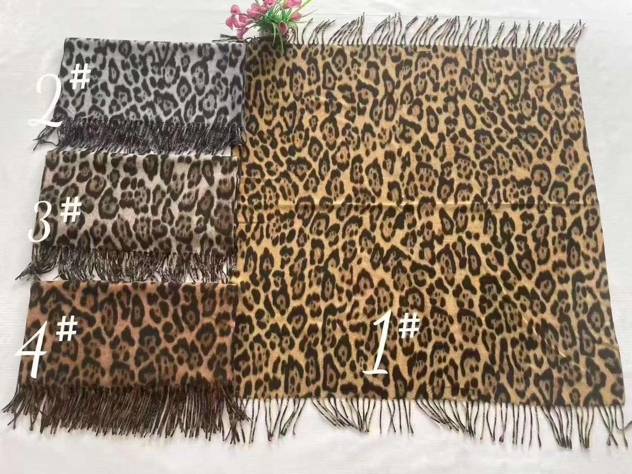 Хустка жіноча ангора леопард, фото 1