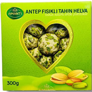 Халва Тахінна з фісташкою (подарункова) 300г ТУРК
