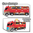 Трейлер - трек "Fire/Пожежна машина" з машинками арт. T 908 A, фото 5