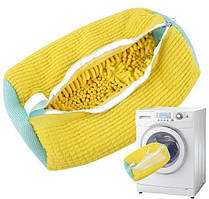 Сумка для прання білизни та взуття BauTech 39x19 см Жовтий