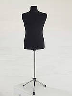 Манекен кравецький Чоловічий Р-50-52 (102/90/102) на хромованій тринозі