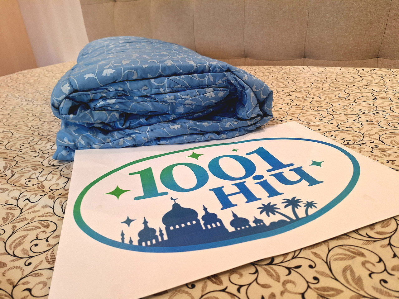 Ковдра холлофайбер демісезоне подвійне 175х215 см.