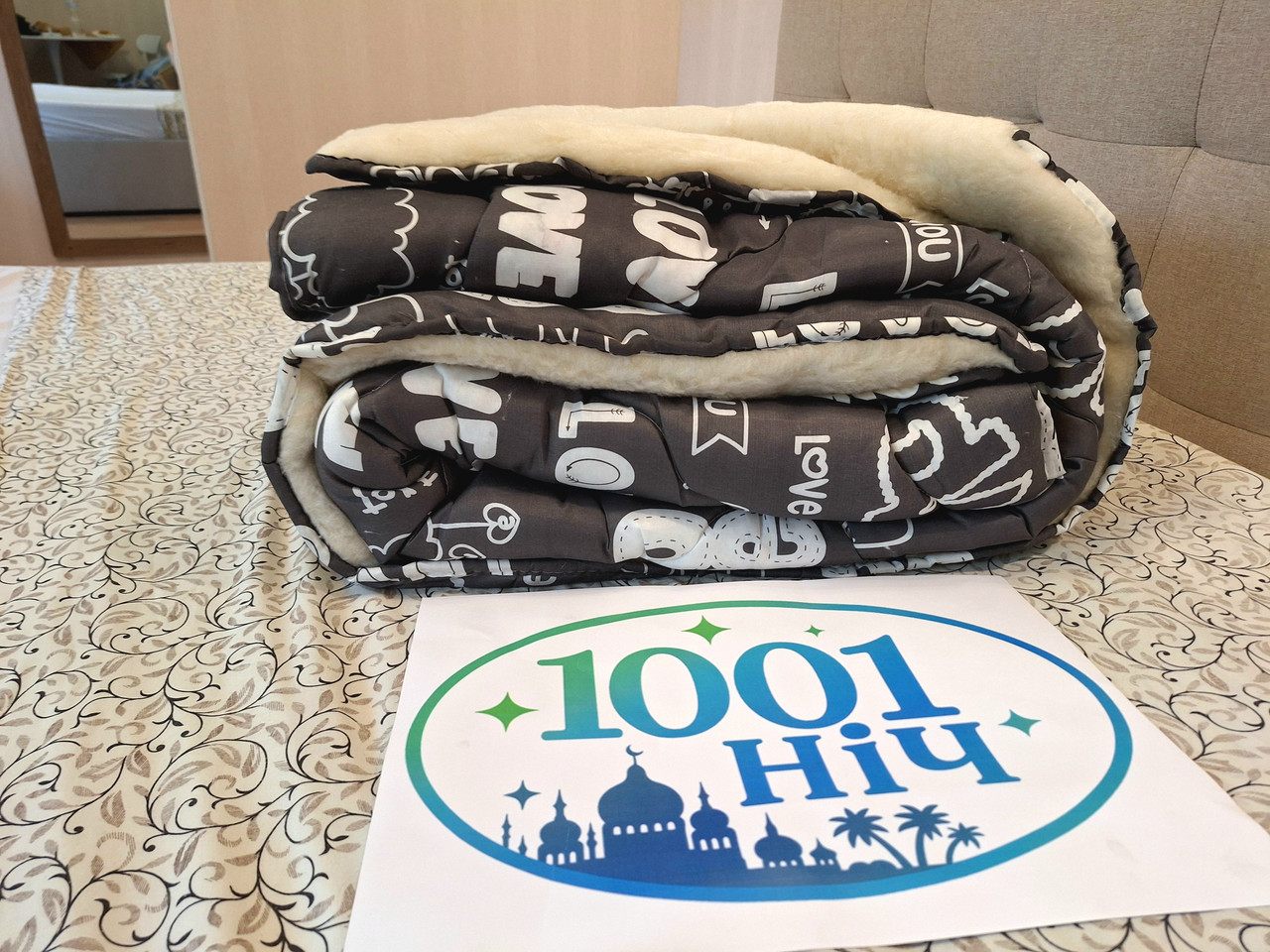 Ковдра хутряна подвійна 175х215 см.