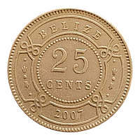 Беліз 25 центів, 2007