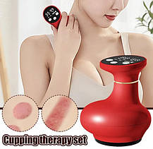 Вакуумний ручний антицелюлітний масажер для тіла Червоний, фото 3