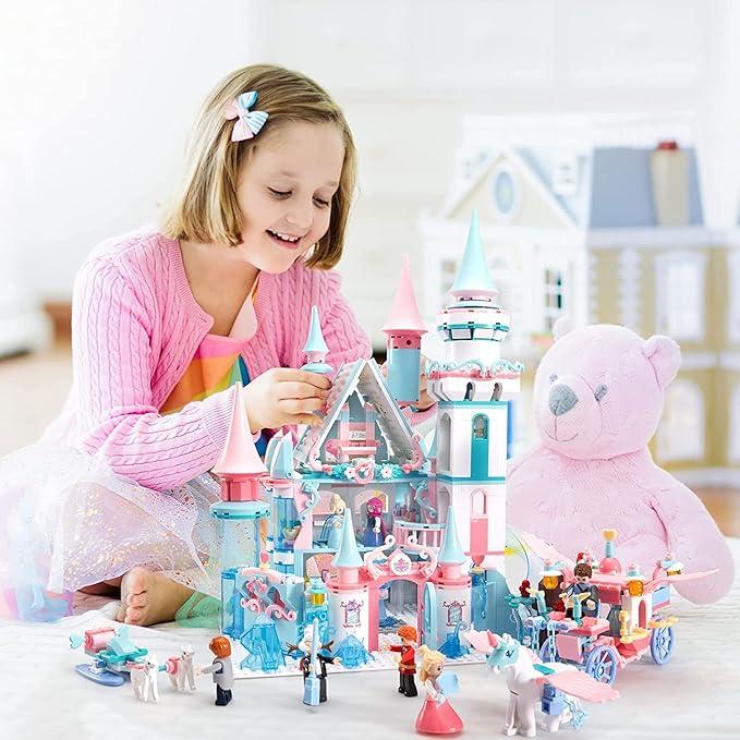 Дитячий конструктор SLUBAN M38-B0789, казковий замок принцеси