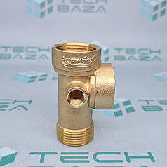 З'єднувач п'ятививідний 80мм 1"М×1"F×1"F×1/4"M×1/4"F ∠180° AQUATICA (779599)