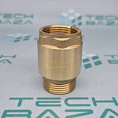 Клапан зворотний 1"M×1"F (латунь) AQUATICA (779645)