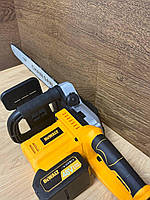 Аккумуляторная цепная пила DeWalt 48V 6,0Ah 40 см бесщеточная садовая беспроводная пила с подачей масла