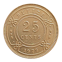 Беліз 25 центів, 1979