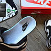 Чоловчі кросівки Nike SB Dunk Low Black White Чорні з білим Взуття Найк СБ Данк Лоу текстиль шкіра демісезон, фото 2