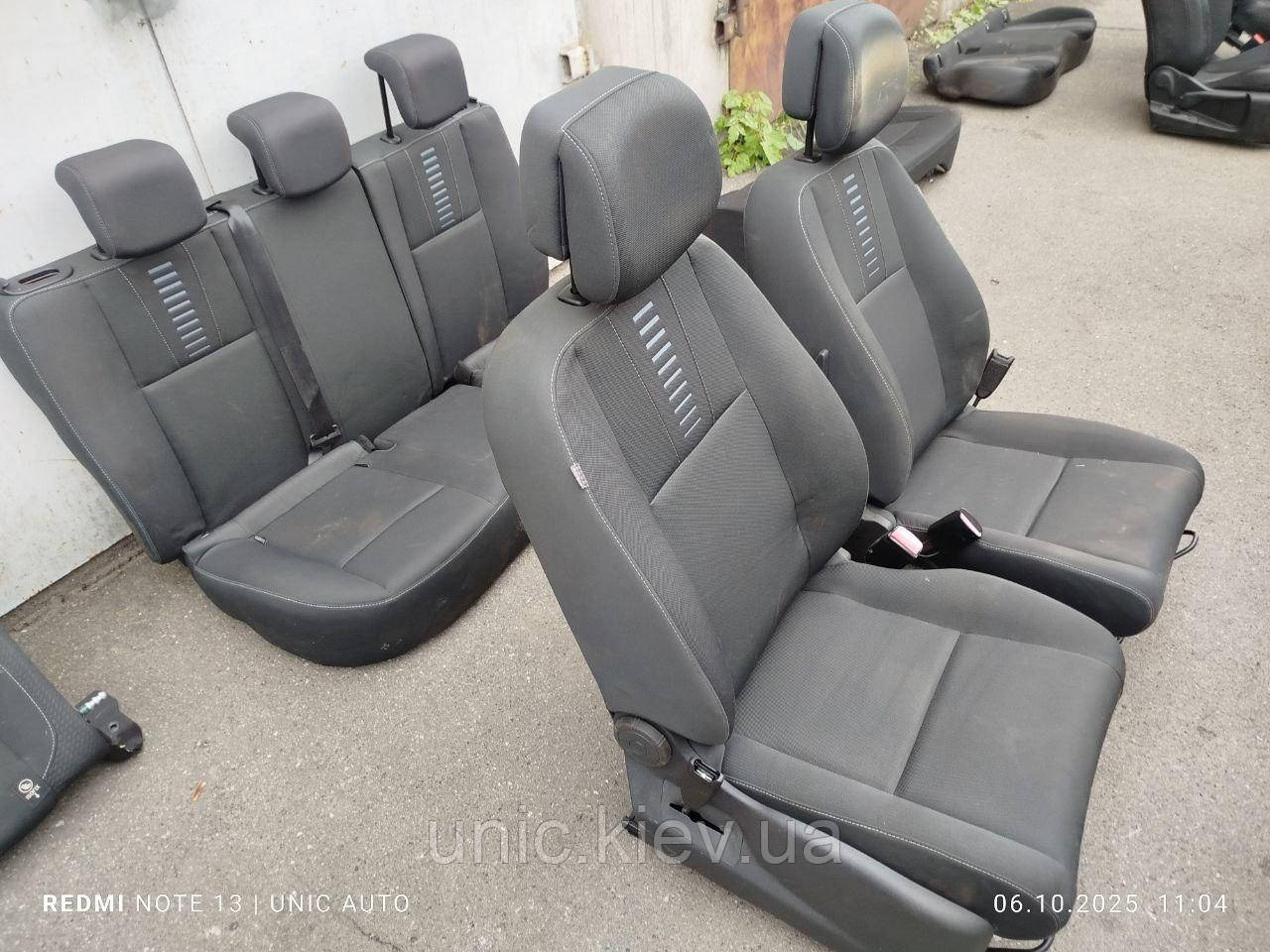 Сидіння салону Рено Меган 3 (Renault Megane 3) б/в