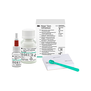 Кетак Цем Рентгеноконтрастний (Ketac Cem Radiopaque), 33 г порошок + 12 мл рідини