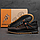 Чоловічі шкіряні кросівки Performance footwear Chocolate, фото 6