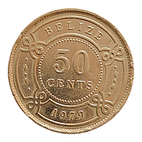 Беліз 50 центів, 1979
