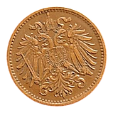 Австрія 1 гелер, 1895, фото 2