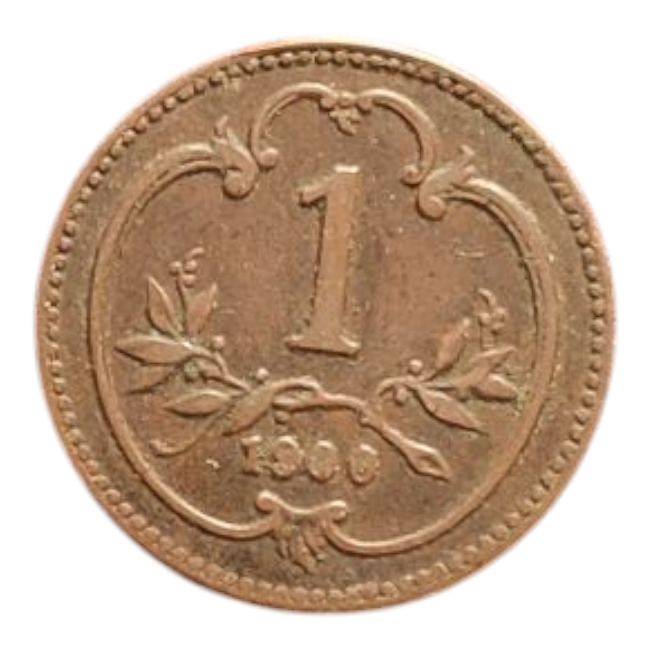 Австрія 1 гелер, 1900, фото 1