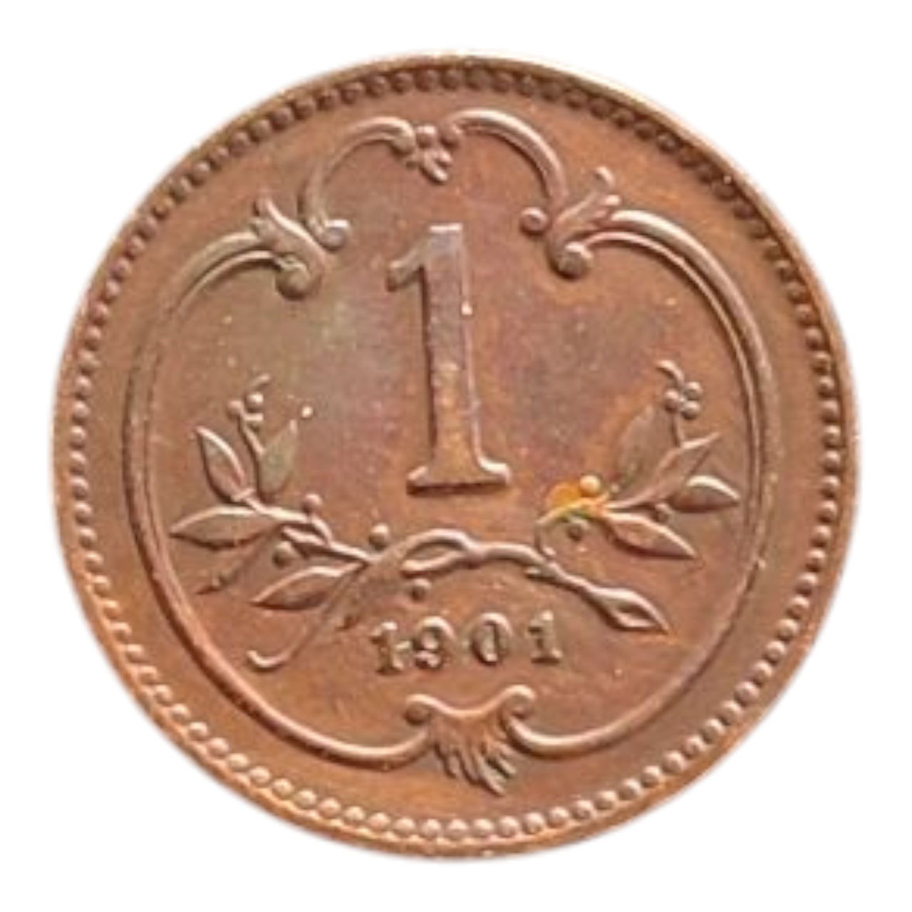 Австрія 1 гелер, 1901, фото 1