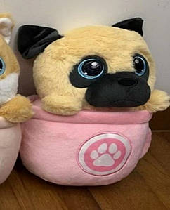 М'яка іграшка Собачка в чашці (25см) QD2404