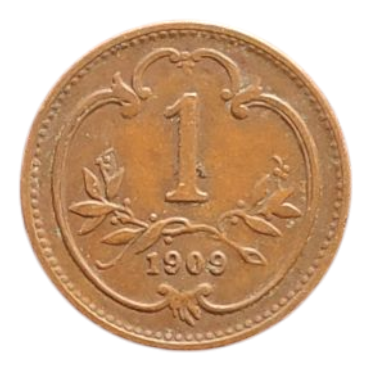 Австрія 1 гелер, 1909, фото 1
