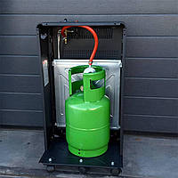 Портативний газовий інфрачервоний обігрівач 4200 Вт + шланг + редуктор + газовий балон 12л Пропан/Бутан Готовий компл