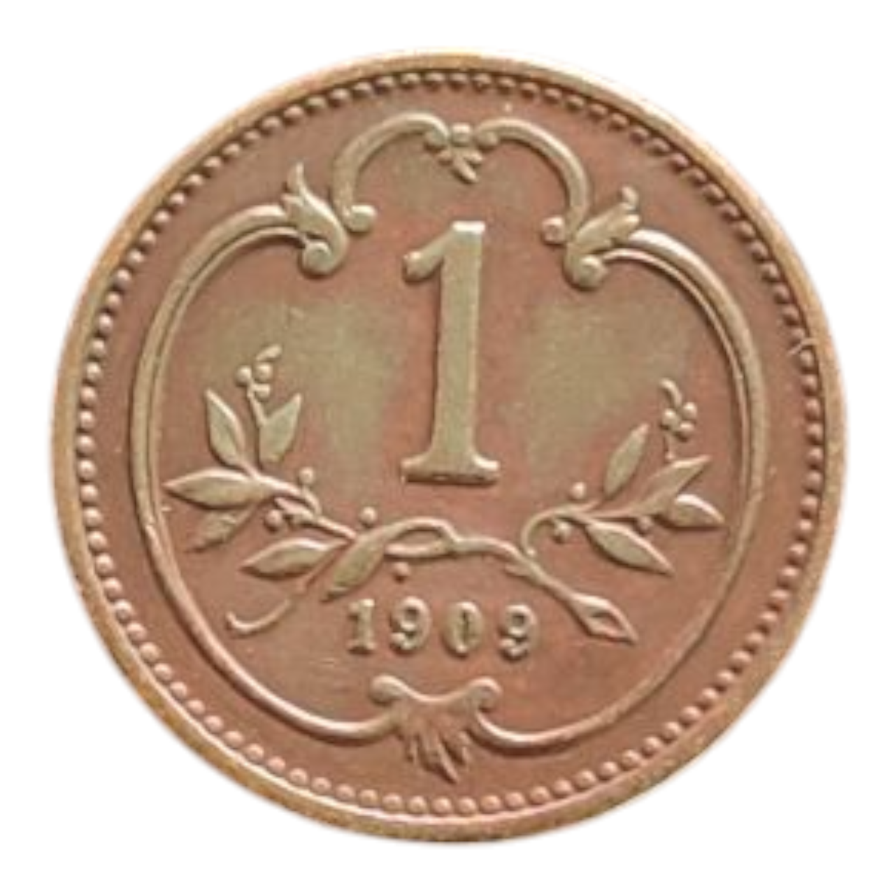 Австрія 1 гелер, 1909, фото 1
