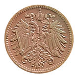 Австрія 1 гелер, 1909, фото 2