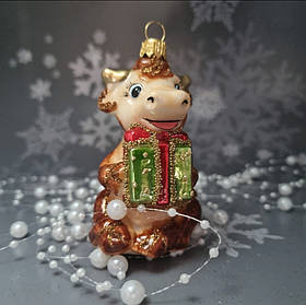 Корова з подарунком Irena