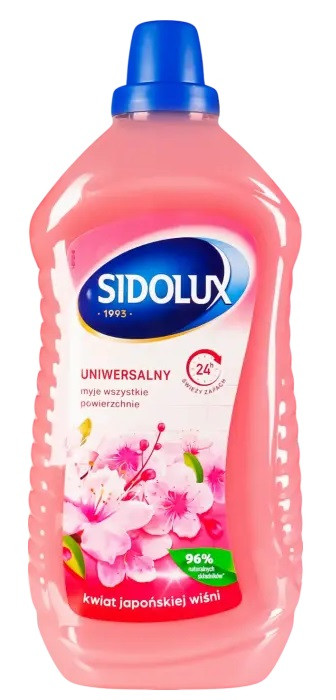 Засіб для миття підлоги Sidolux Квітка японської вишні 1000 мл, фото 1