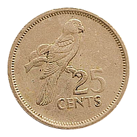 Сейшельські острови 25 центів, 1982
