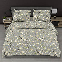 Евро розмір постільна білизна бязь «Зимова Троянда»