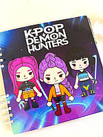Альбом книга гра на липучках Kpop Demons Hunter К-Поп Полювальниці на Демонів