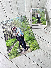 Дерев'яні пазл подарунок на річницю. день народження Пазл з вашим фото. Подарунок на річницю весілля