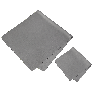 Набір туристичних рушників Microfiber S+M — компактний, антибактеріальний, для польових умов Сірий