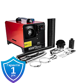 Автономний дизельний обігрівач вебасто Kraft&Dele KD11780 8 кВт 12-220 Вт