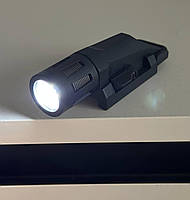 Подствольный тактический фонарик военный подствольный фонарь светодиодный черный