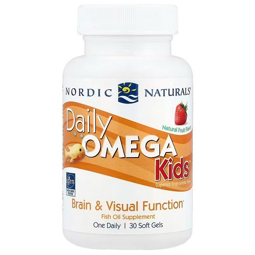 Омега 3 для дітей Nordic Naturals Daily Omega Kids (30 капсул.), фото 1