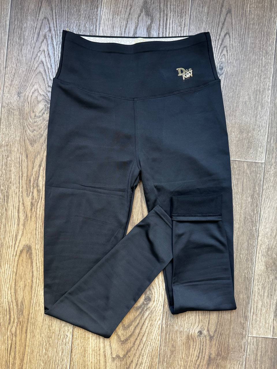 Жіночі лосини; Колір: чорний; Розмір: M/L, L/XL,XL/2XL;, фото 1