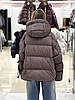 Пуховик жіночий Chanevia 25527 BRONZE, фото 4
